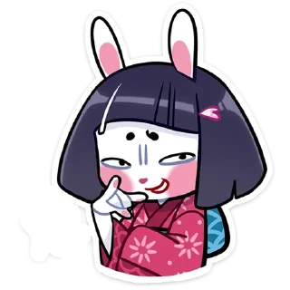 Sticker усагичи без надписей @stickwithouttext - 2