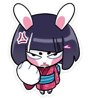 Sticker усагичи без надписей @stickwithouttext - 7