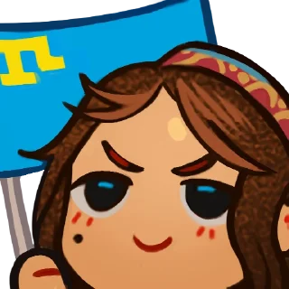 Стикер Mari & friends [by @usrgr] - 1