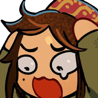 Стикер Mari & friends [by @usrgr] - 2