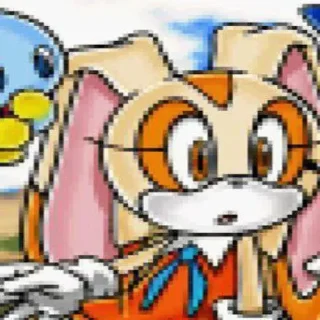 Стикер Best friends 💙🧡 by @EmojiRy_Bot - 9