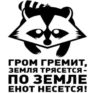 Sticker Енотик- Арнольдик 💋 by @DuoSticker_bot - 4