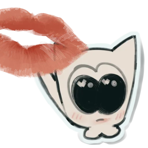 Sticker ushastik_107_by_anime4_robot - 1