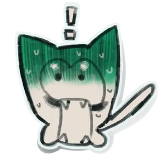 Стикер Ушастик @anime4_arts - 3