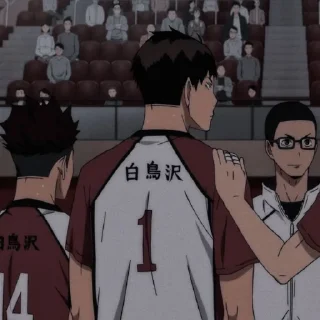 Стикер Ushijima wakatoshi @limbatdrjt - 10