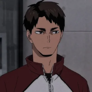 Стикер Ushijima wakatoshi @limbatdrjt - 2