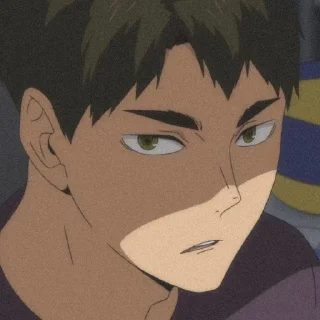 Стикер Ushijima wakatoshi @limbatdrjt - 9