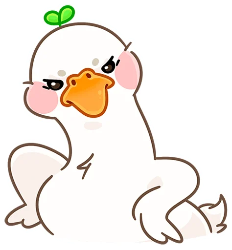 Sticker utoshka_bez_texta - 1