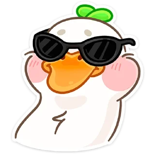 Стикер Утошка без надписей @stickers_vk - 11