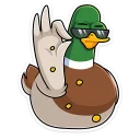 Стикер Утя :: @stickroom - 4