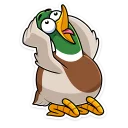 Стикер Утя :: @stickroom - 5