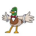 Стикер Утя :: @stickroom - 7