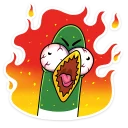 Стикер Утя :: @stickroom - 0