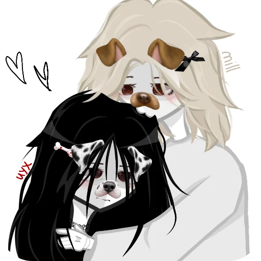 аниме иллюстрация эскиз