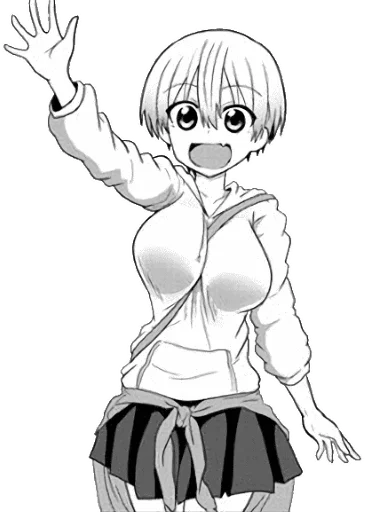 Стикер Uzaki-chan - 0