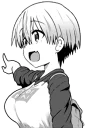Стикер Uzaki-chan - 7