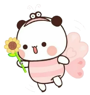 Стикер 🐻‍❄️ & 🐻 @BubuDuduBears - 6