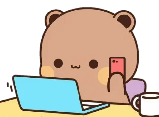 Стикер 🐻‍❄️ & 🐻 @BubuDuduBears - 4