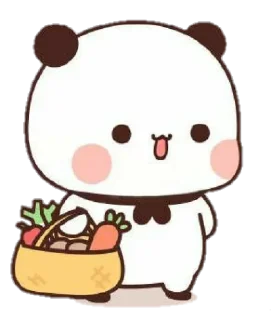 Стикер 🐻‍❄️ & 🐻 @BubuDuduBears - 5