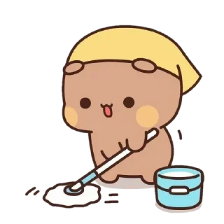 Стикер 🐻‍❄️ & 🐻 @BubuDuduBears - 1