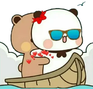 Стикер 🐻‍❄️ & 🐻 @BubuDuduBears - 3