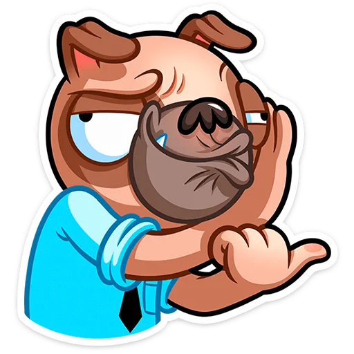 Мопс Валера (@TgSticker) - 