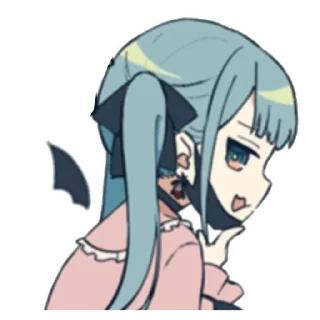 Sticker Vampire Miku (@OTOIRO in line) - 5
