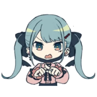 Sticker Vampire Miku (@OTOIRO in line) - 3
