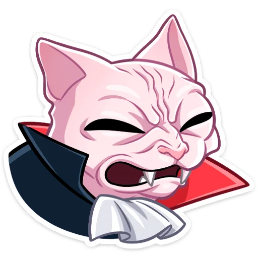 Стикер Вампир Рамзес (@TgSticker) - 11