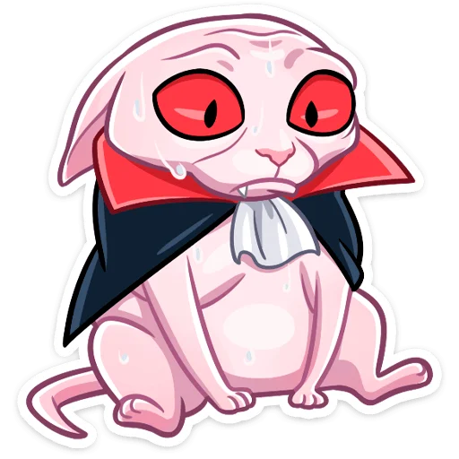 Стикер Вампир Рамзес (@TgSticker) - 9