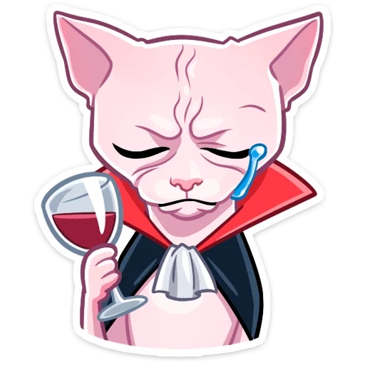 Стикер Вампир Рамзес (@TgSticker) - 1