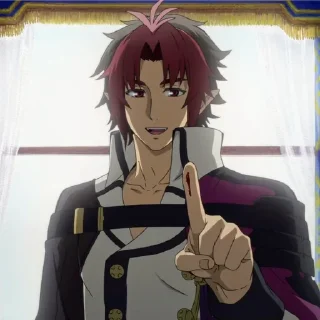 Стикер Vampires / Owari no Seraph @animestickerb - 4