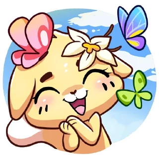 Стикер Ванилька без надписей @stickers_vk - 1