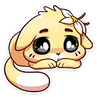 Стикер Ванилька без надписей @stickers_vk - 5