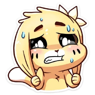 Стикер Ванилька без надписей @stickers_vk - 11