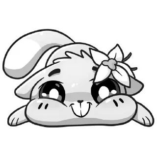 Стикер Ванилька Серая @tgsticker @UUWW44 - 5