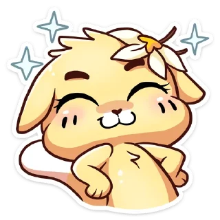 Стикер Ванилька от @TgSticker - 0