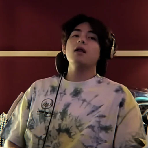 human face headphones person