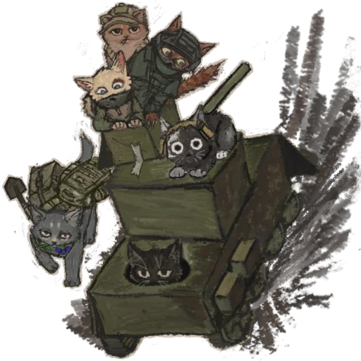 sketch drawing mammal