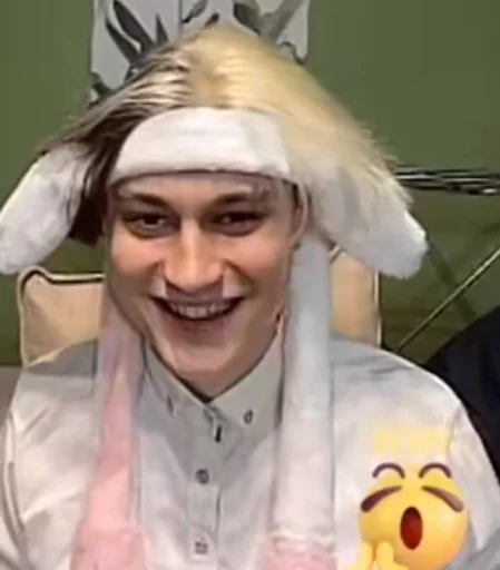 person human face clothing