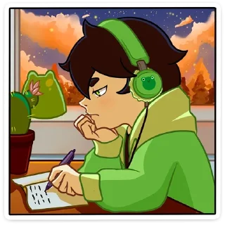 Sticker Вася без надписей @stickers_vk - 5