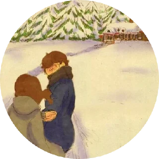 Sticker Just love - 7