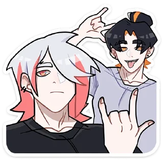 Стикер Вектор без надписей @stickers_vk - 1