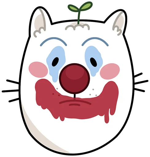 Sticker vegcatdenis - 1