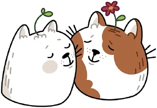 Sticker кот денис by @vegafoodru - 4