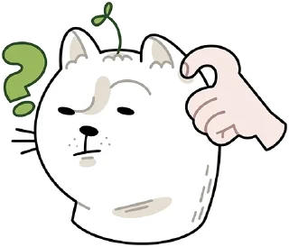 Sticker кот денис by @vegafoodru - 2