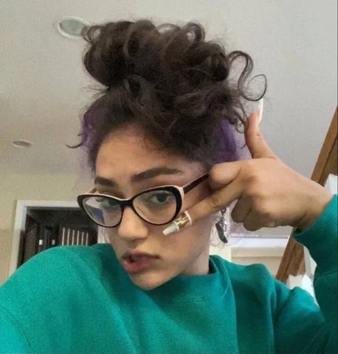 person indoor human face