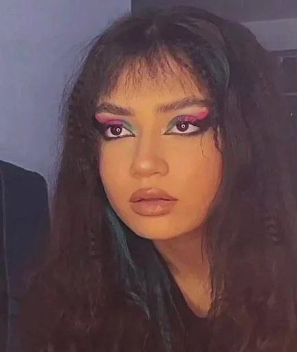 human face eyelash lip