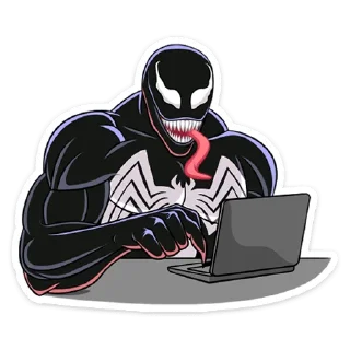 Sticker Веном :: @stickroom - 2