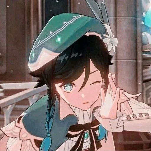 anime cartoon human face